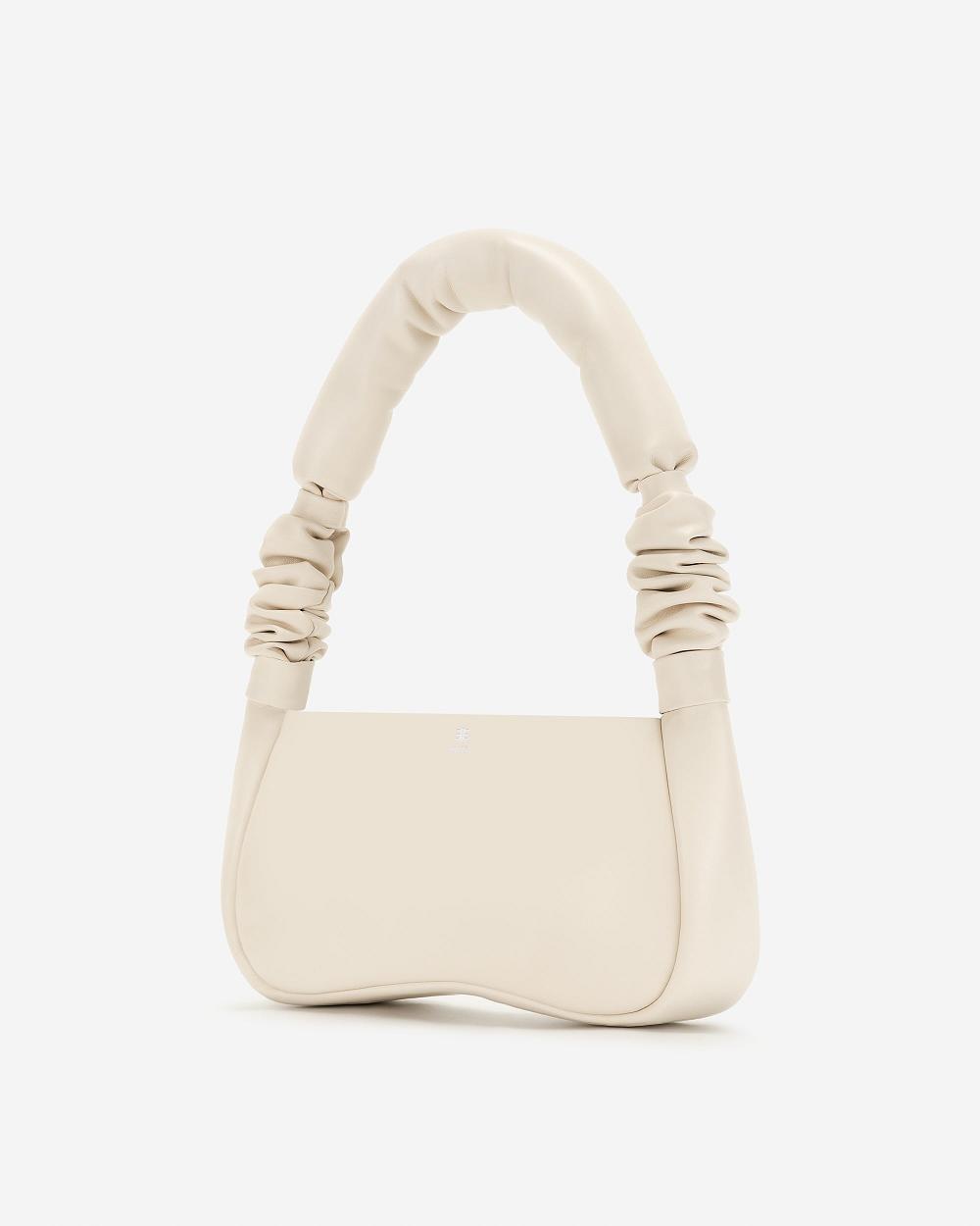 JW PEI Alison Soft Volume Women Shoulder Bags White | SG1304UT